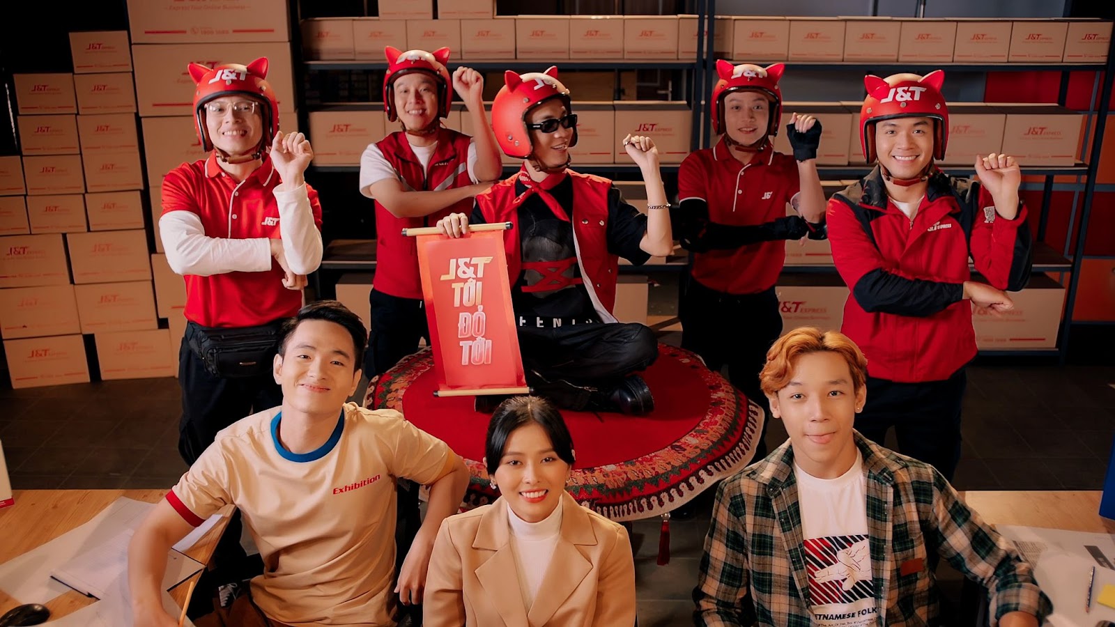 MV O-Đờ-Hỏi-Đỏ của JustaTee kết hơp c&ugrave;ng J&T Express c&aacute;n mốc hơn 2 triệu views sau 72h ra mắt.