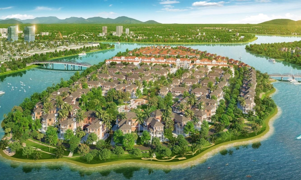 Sunneva Island trên Đảo Đồng Nò sở hữu lợi thế đắc địa về phong thủy