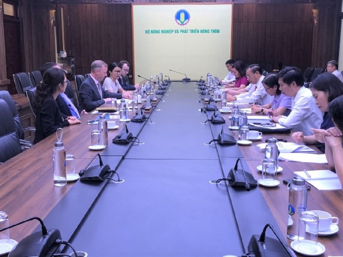 Vương quốc Anh sẽ ủng hộ Việt Nam và tiếp tục thúc đẩy thương mại nông sản giữa hai nước.