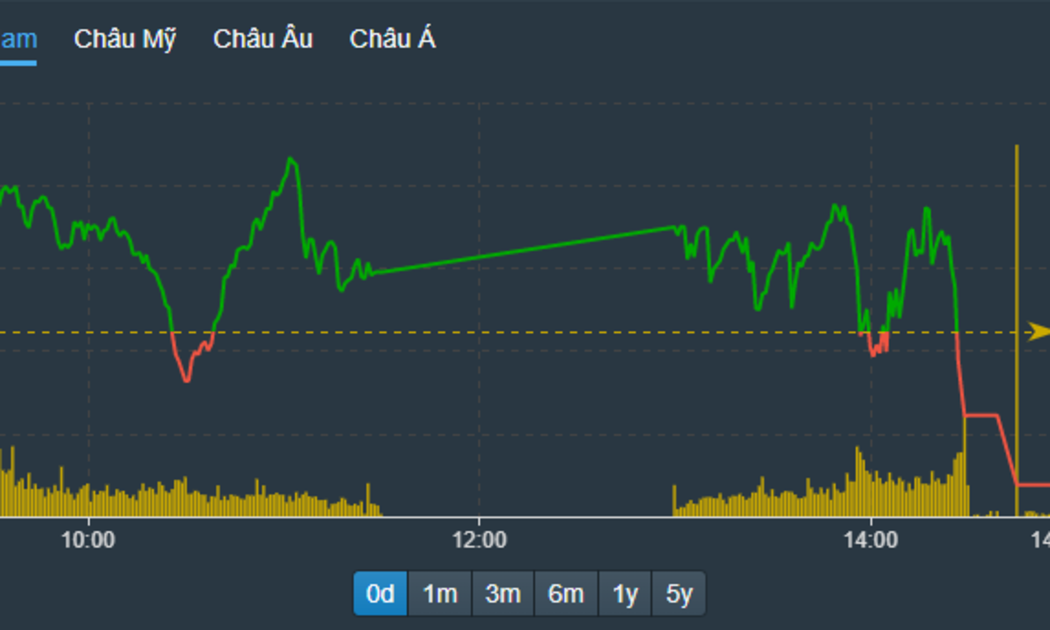 VN-Index đánh võng liên tục quanh mốc 1200 điểm, nhưng thiếu trụ nên vẫn không thể thành công.