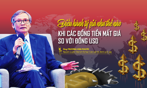 Điều hành tỷ giá như thế nào khi các đồng tiền mất giá so với đồng USD 