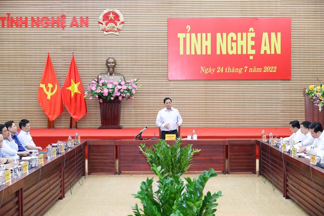 To&agrave;n cảnh cuộc l&agrave;m việc. Ảnh - VGP.&nbsp;