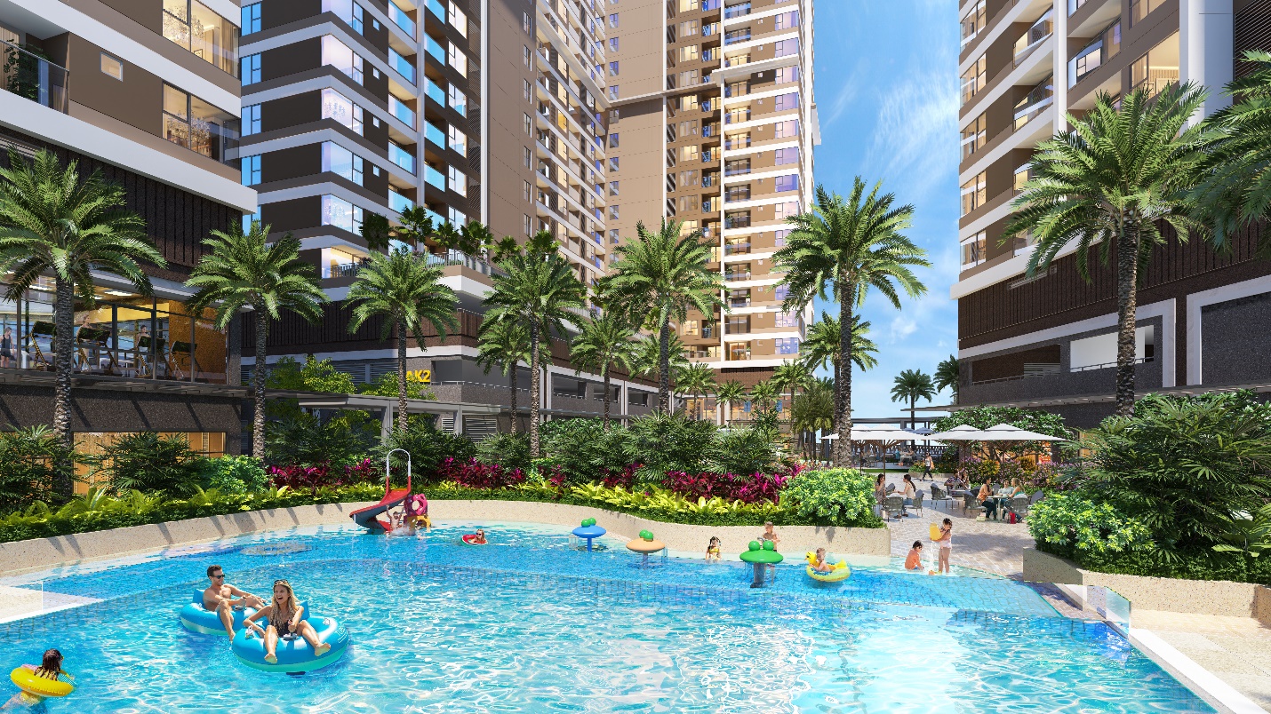 Chuỗi tiện ích biệt lập ngay ngưỡng cửa đáp ứng nhu cầu trải nghiệm, tái tạo năng lượng mỗi ngày của cư dân.