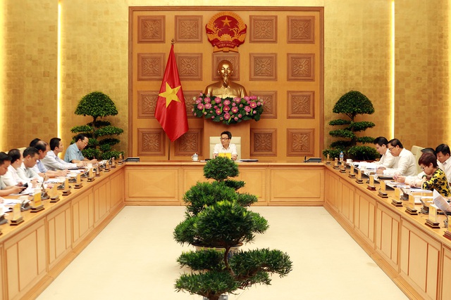 To&agrave;n cảnh cuộc họp - Ảnh: VGP