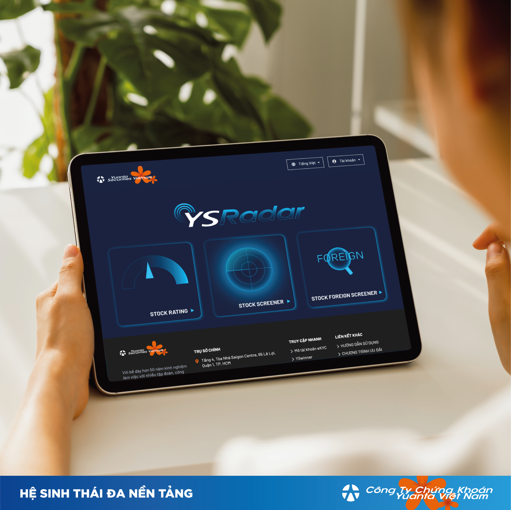 YSradar - c&ocirc;ng cụ chọn lọc cổ phiếu hiệu quả gi&uacute;p nhiều nh&agrave; đầu tư chiến thắng tr&ecirc;n thị trường.