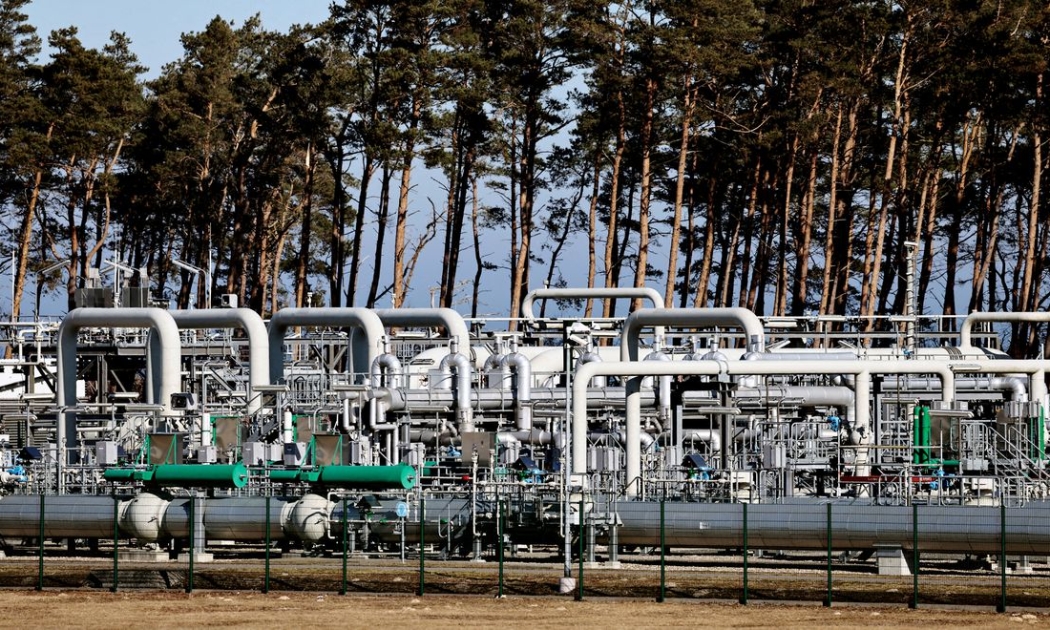 Một phần của đường ống Nord Stream 1 ở Đức - Ảnh: Reuters.