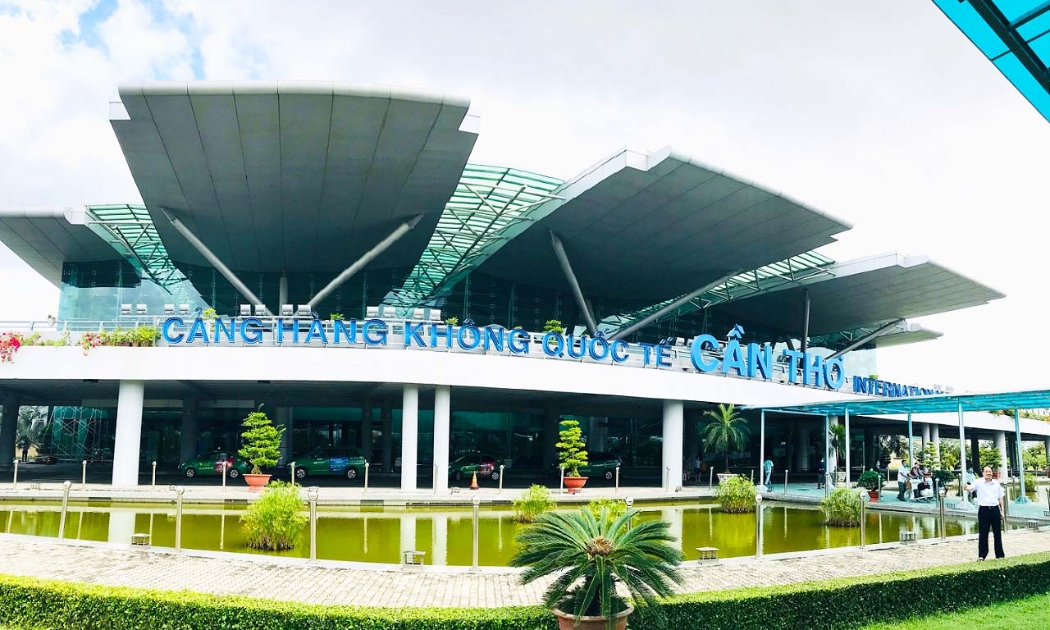 Thành phố sân bay được quy hoạch mở rộng phục vụ xuất khẩu nông nghiệp Đồng bằng sông Cửu Long và phát triển du lịch. Ảnh: Duy Quang.