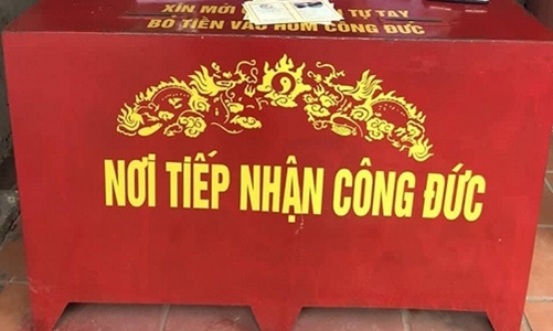 Quy định chi tiết đối với tiền tài trợ, công đức để quản lý chặt và dễ thực hiện