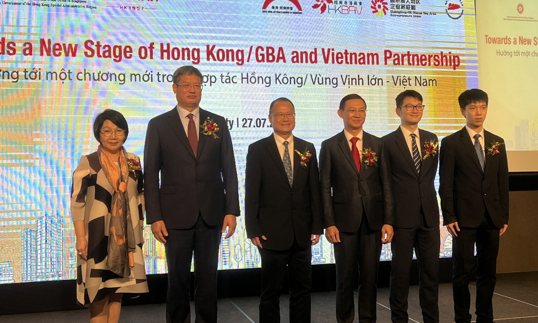 Hướng tới một chương mới trong hợp tác Hồng Kông, Vùng Vịnh lớn và Việt Nam.
