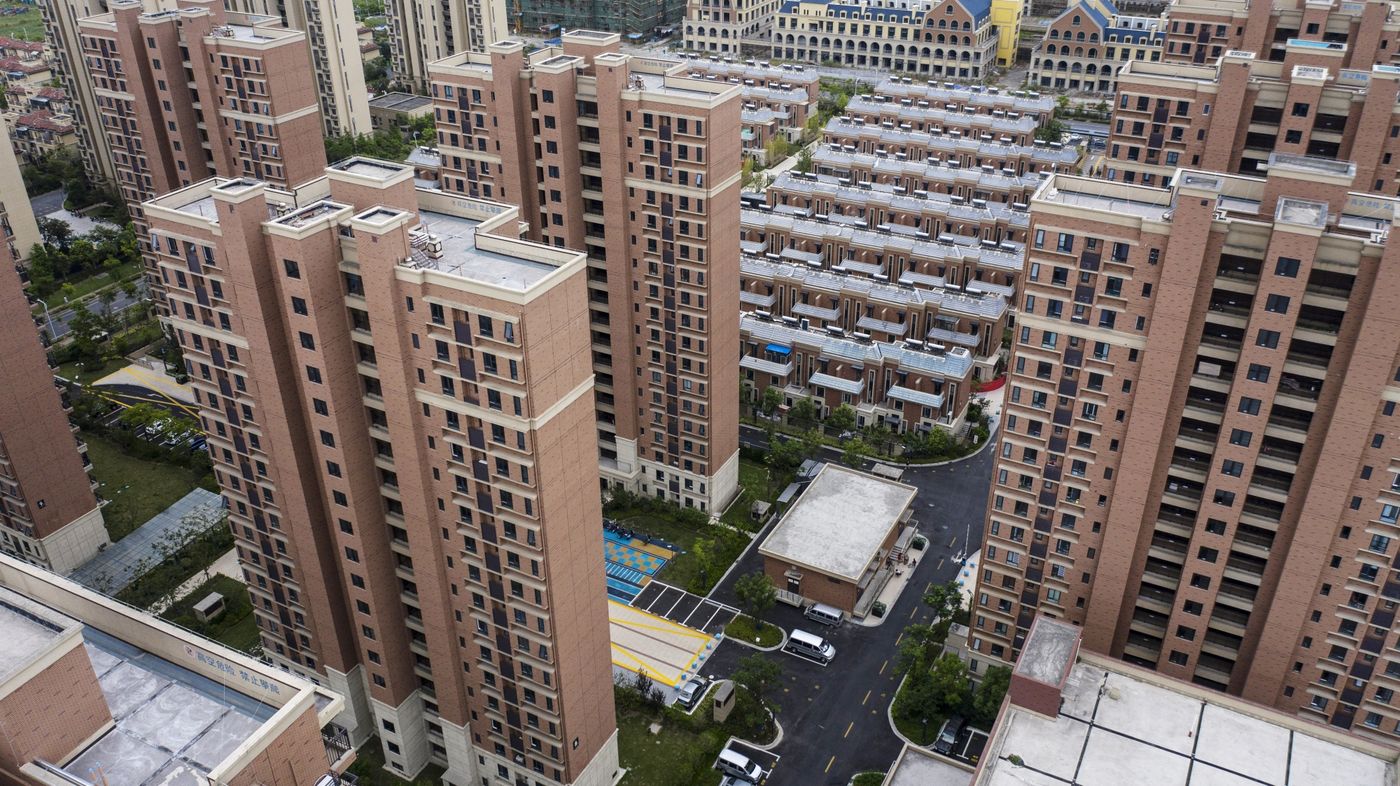 Một dự án của Country Garden ở Thượng Hải - Ảnh: Bloomberg.
