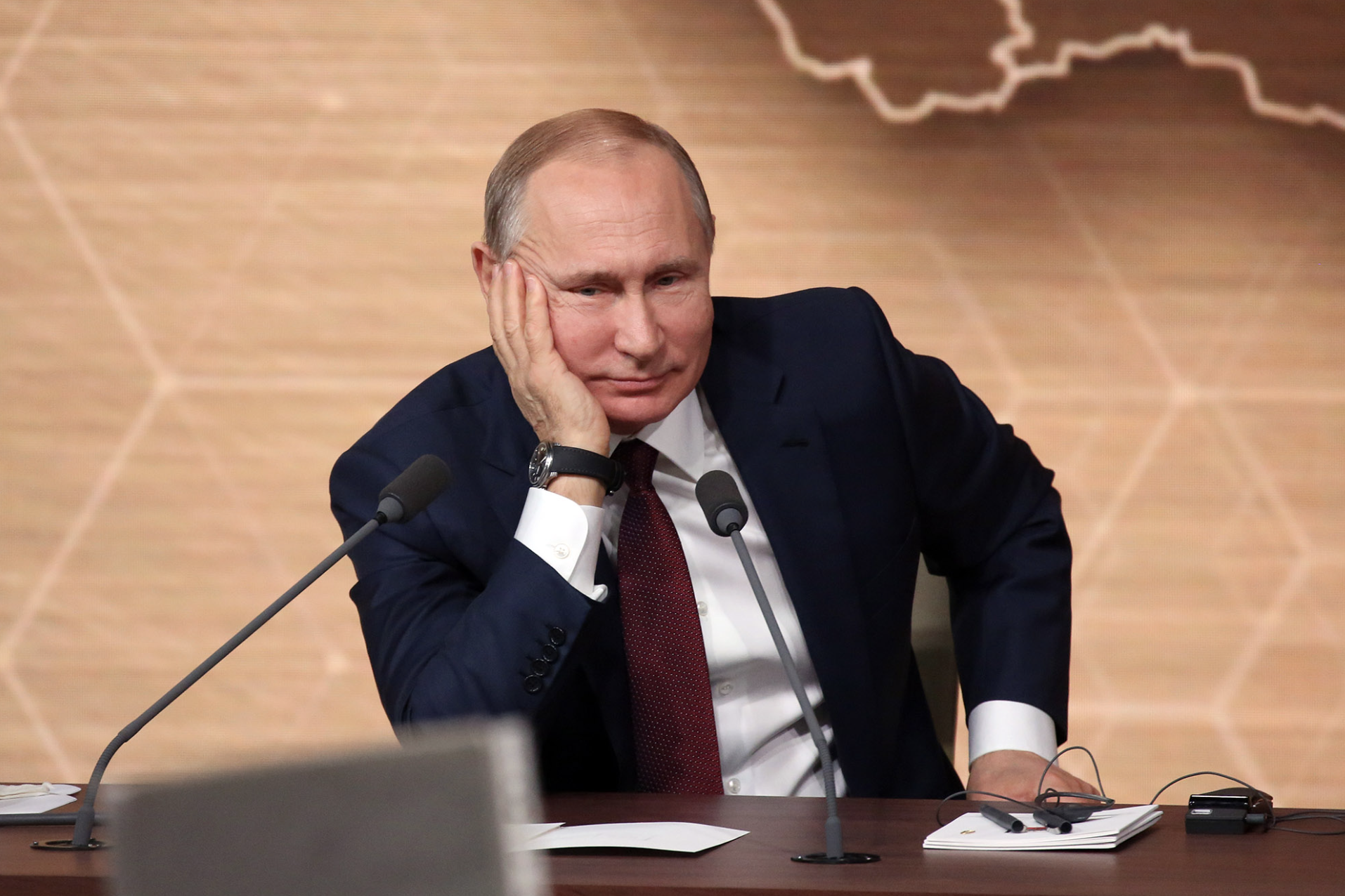 Tổng thống Nga Vladimir Putin - Ảnh: Bloomberg.