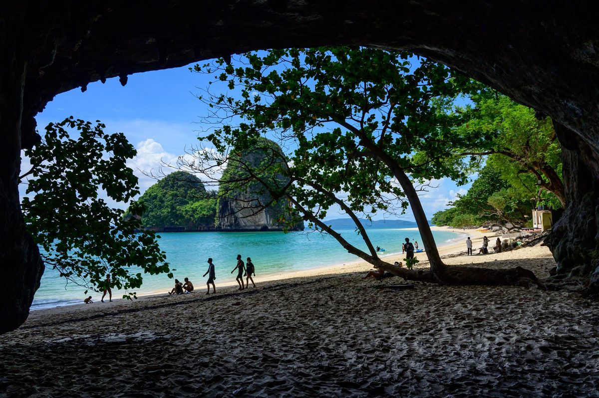 Một bãi biển của Thái Lan - Ảnh: Bloomberg.