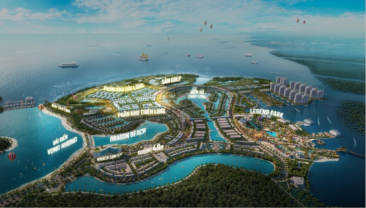 Ph&acirc;n khu Thi&ecirc;n Long v&agrave; Hải Long: t&acirc;m điểm tiện &iacute;ch văn h&oacute;a &ndash;- sức khỏe - gi&aacute;o dục của si&ecirc;u quần thể Dragon Ocean Đồ Sơn.