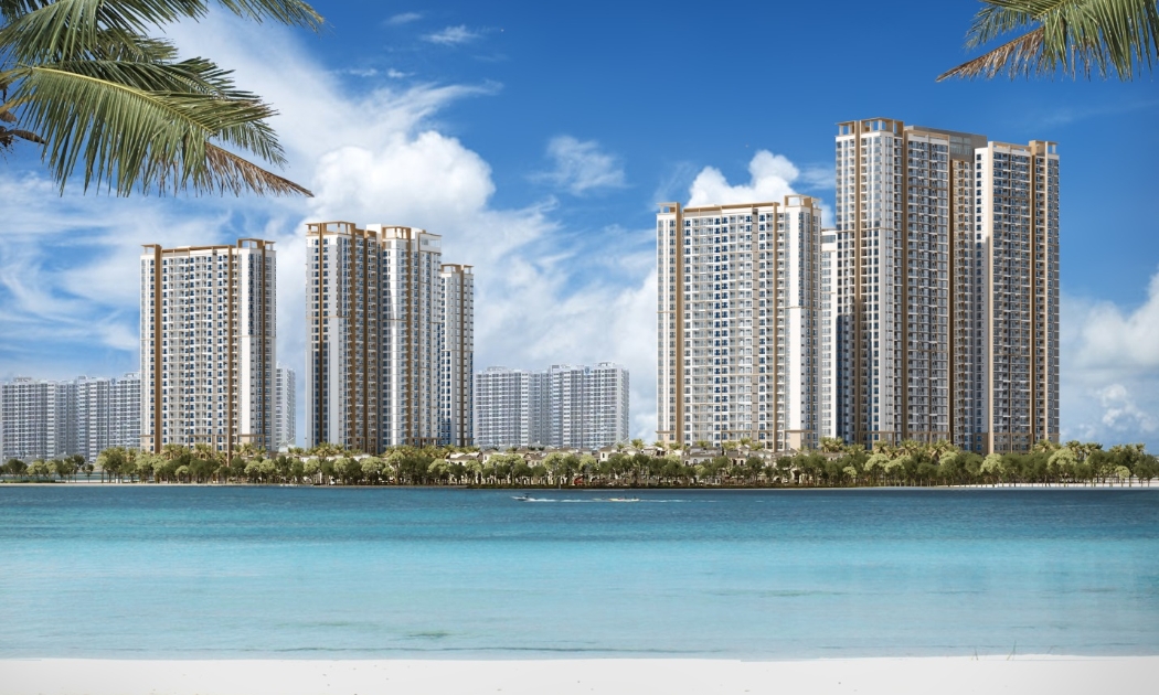 Tận hưởng cuộc sống nghỉ dưỡng 5 sao ngay tại nhà với view biển hồ 6.1ha.