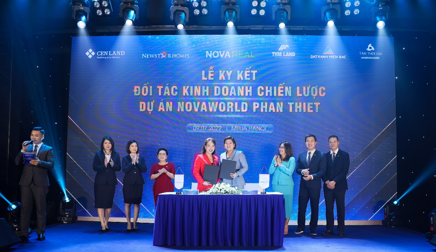 NewstarHomes l&agrave; đối t&aacute;c kinh doanh chiến lược của c&ugrave;ng NovaReal chinh phục thị trường miền Bắc.