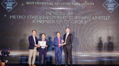 Metro Star wins ‘Best Mixed-Use Architecture Design Vietnam 2022’