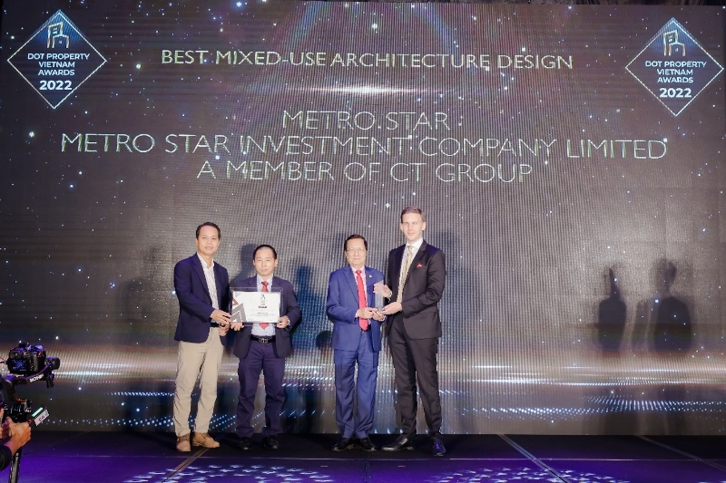 Metro Star wins ‘Best Mixed-Use Architecture Design Vietnam 2022’