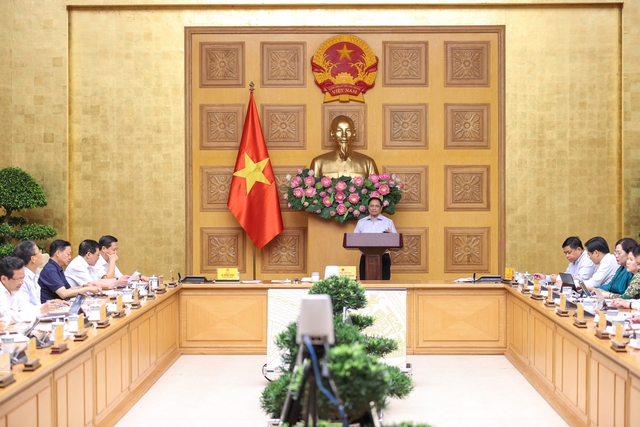 To&agrave;n cảnh cuộc họp - Ảnh: VGP