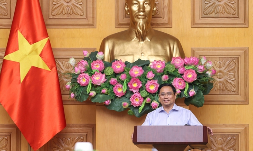 Thủ tướng phát biểu chỉ đạo tại cuộc họp - Ảnh: VGP