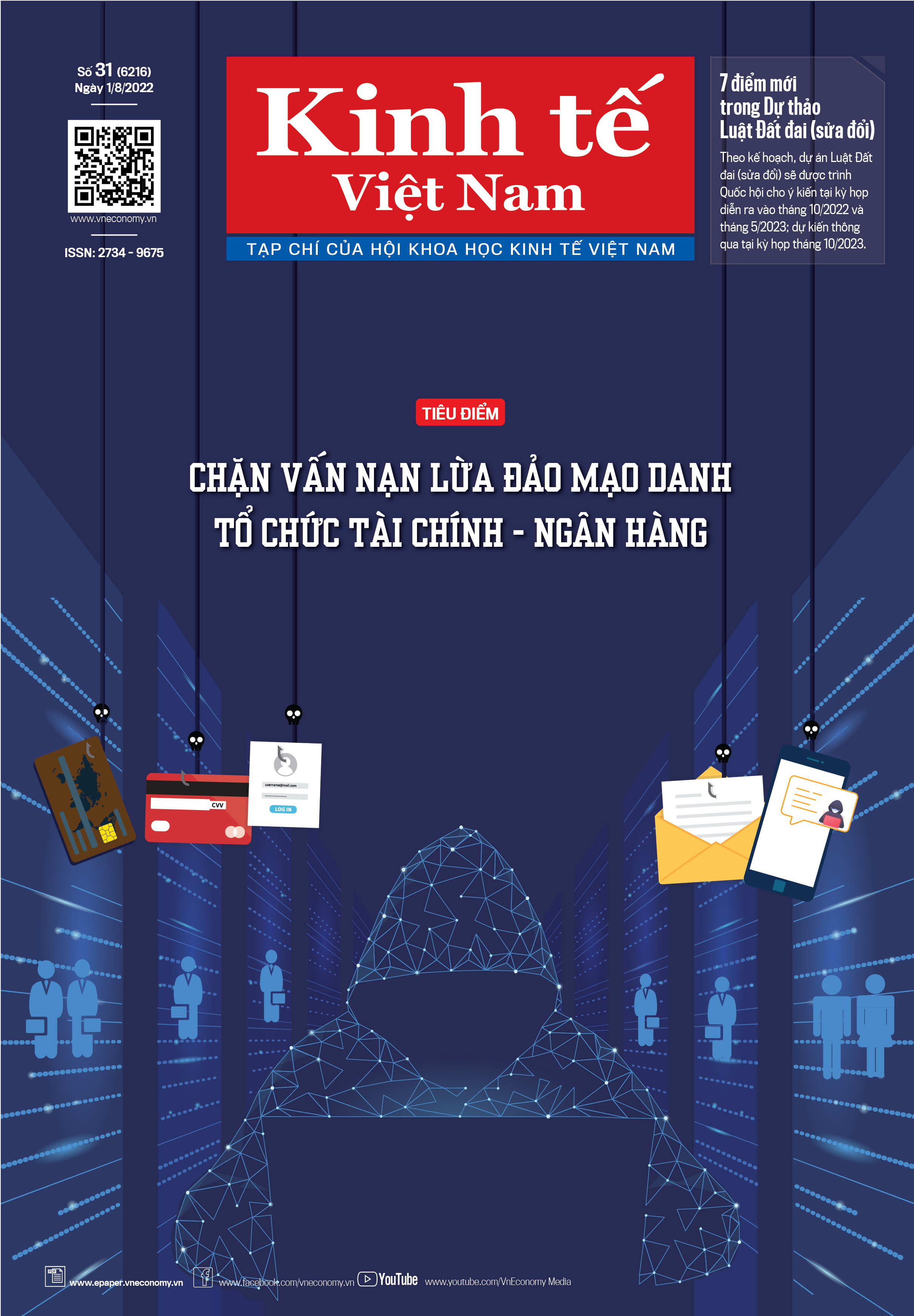 Tạp ch&iacute; Kinh tế Việt Nam số 31-2022