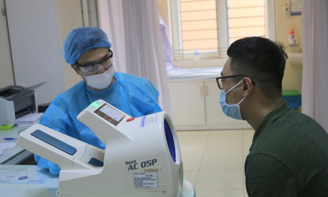 Khám chữa bệnh bảo hiểm y tế. Ảnh minh họa - BHXH Việt Nam.