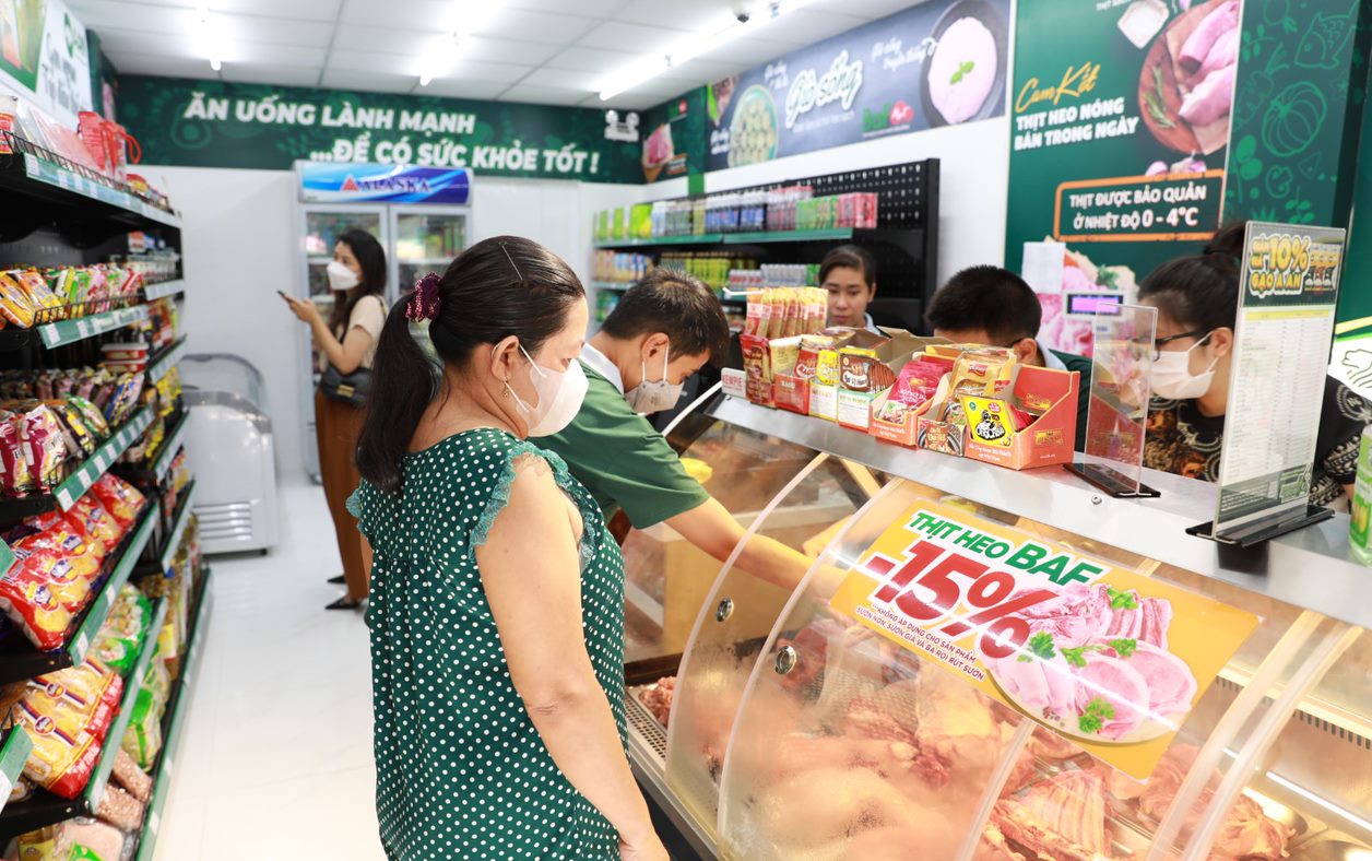 Chuỗi cửa h&agrave;ng thực phẩm sạch Siba Food chuy&ecirc;n cung cấp thịt m&aacute;t sạch BaF meat.