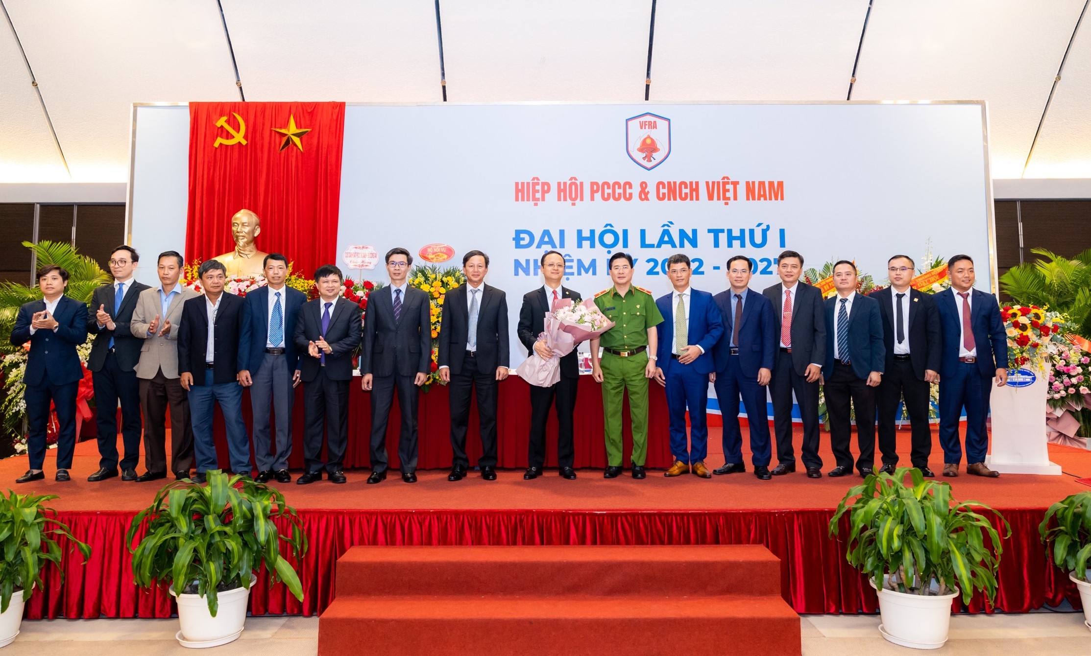 Ban chấp hành Hiệp hội Phòng cháy, chữa cháy và cứu nạn, cứu hộ nhiệm kỳ I.