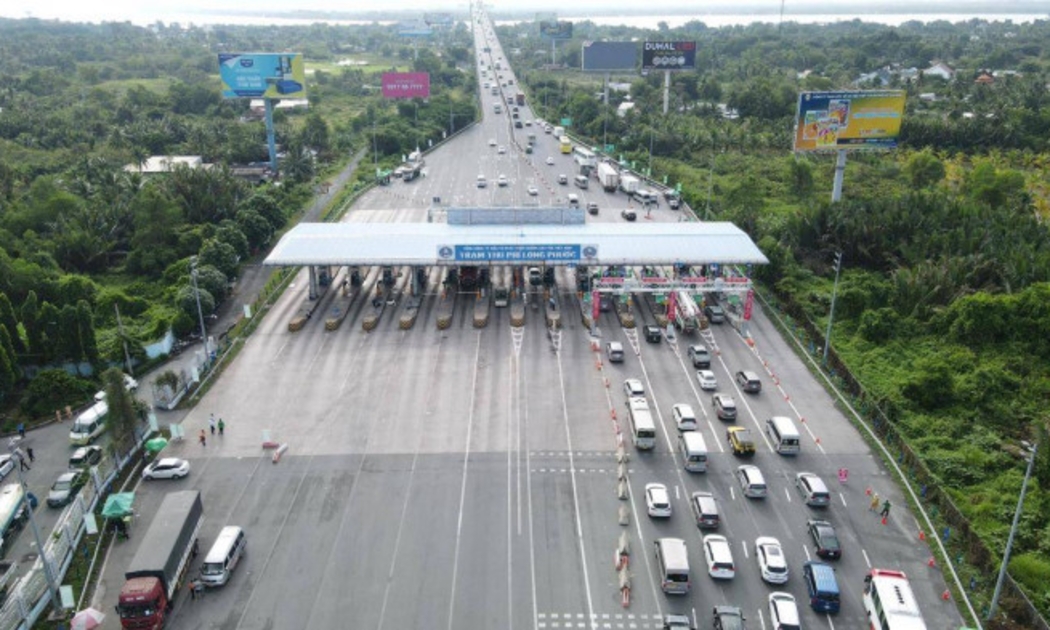 Ùn ứ xảy ra tại 1 trạm thu phí thuộc cao tốc TP.HCM - Long Thành - Dầu Giây