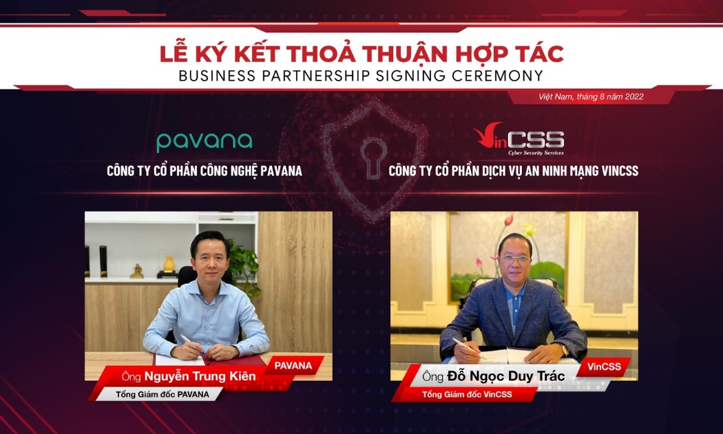 Lễ ký kết được tổ chức dưới hình thức online.