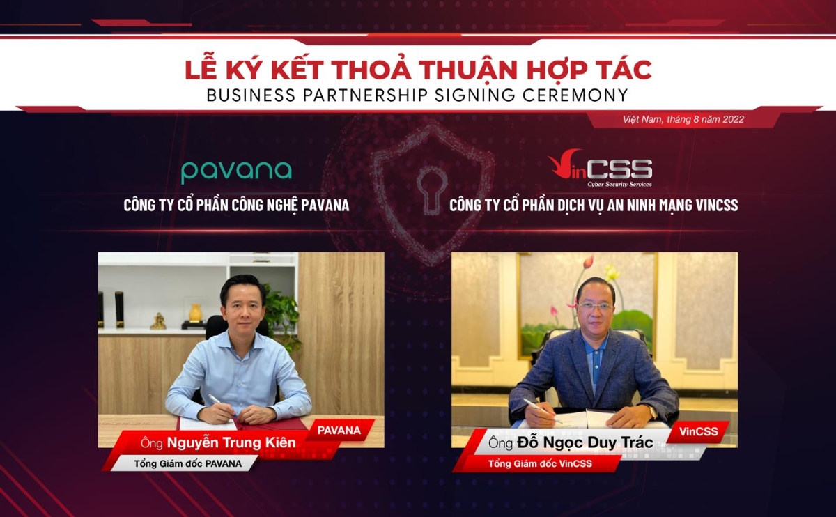 Lễ ký kết được tổ chức dưới hình thức online.