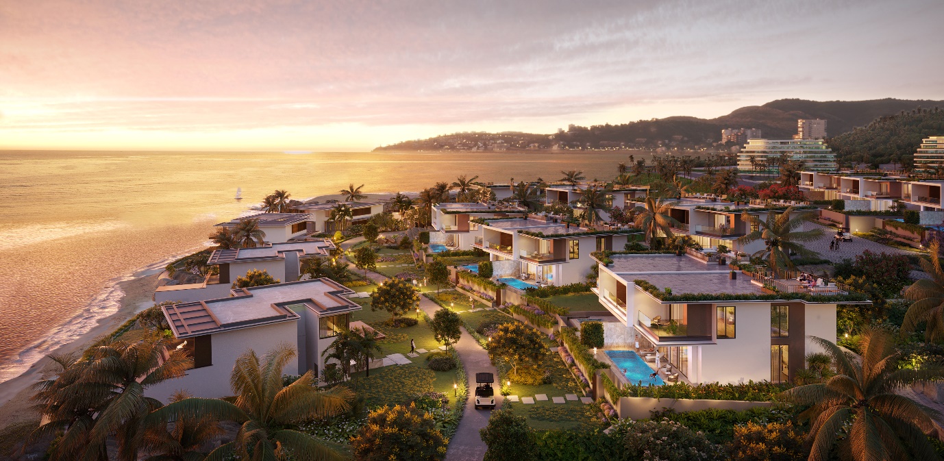 Được thi&ecirc;n nhi&ecirc;n chi&ecirc;u đ&atilde;i với biển xanh, n&uacute;i biếc v&agrave; ho&agrave;ng h&ocirc;n lộng lẫy, &ldquo;đảo tỷ ph&uacute;&rdquo; Gran Meli&aacute; Nha Trang xứng đ&aacute;ng l&agrave; bữa tiệc lộng lẫy của thi&ecirc;n nhi&ecirc;n.