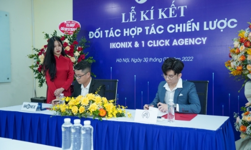 iKonix và 1 Click Agency hợp tác chuyển đổi số cho hoạt động marketing