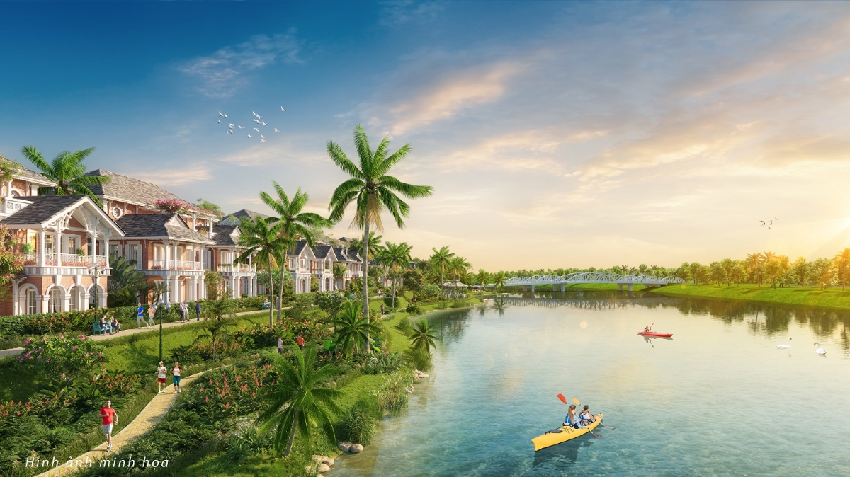 Sunneva Island mang tới những gi&aacute; trị sống v&ocirc; gi&aacute; cho sức khỏe, hạnh ph&uacute;c v&agrave; thịnh vượng. Ảnh phối cảnh minh họa.