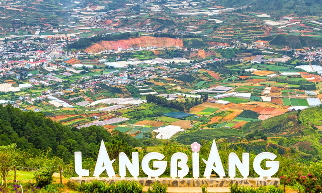 Khu du lịch núi LangBiang, huyện Lạc Dương, tỉnh Lâm Đồng.