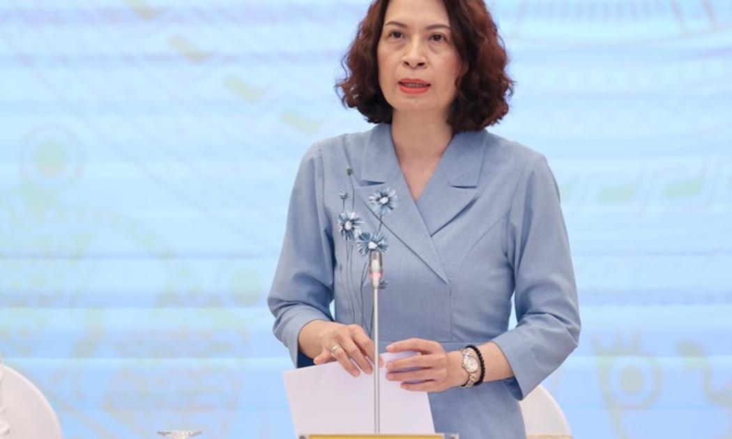 Thứ trưởng Bộ Y tế Nguyễn Thị Liên Hương. 