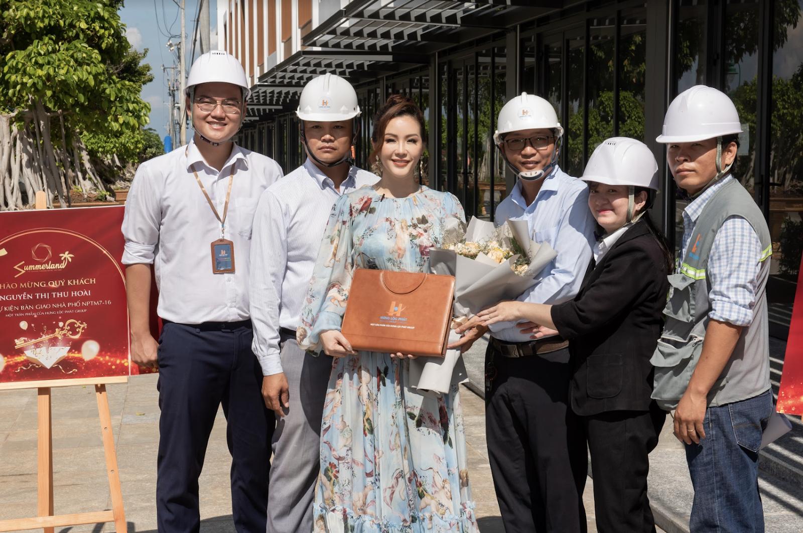 Hoa hậu Thu Hoài “xuống tiền” đầu tư 3 căn shophouse tại Mũi Né Summerland.