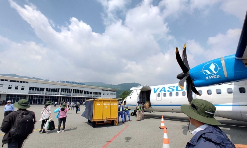 Hoàn thành cắm mốc giới dự án nâng cấp Cảng hàng không Côn Đảo ngay trong quý 3