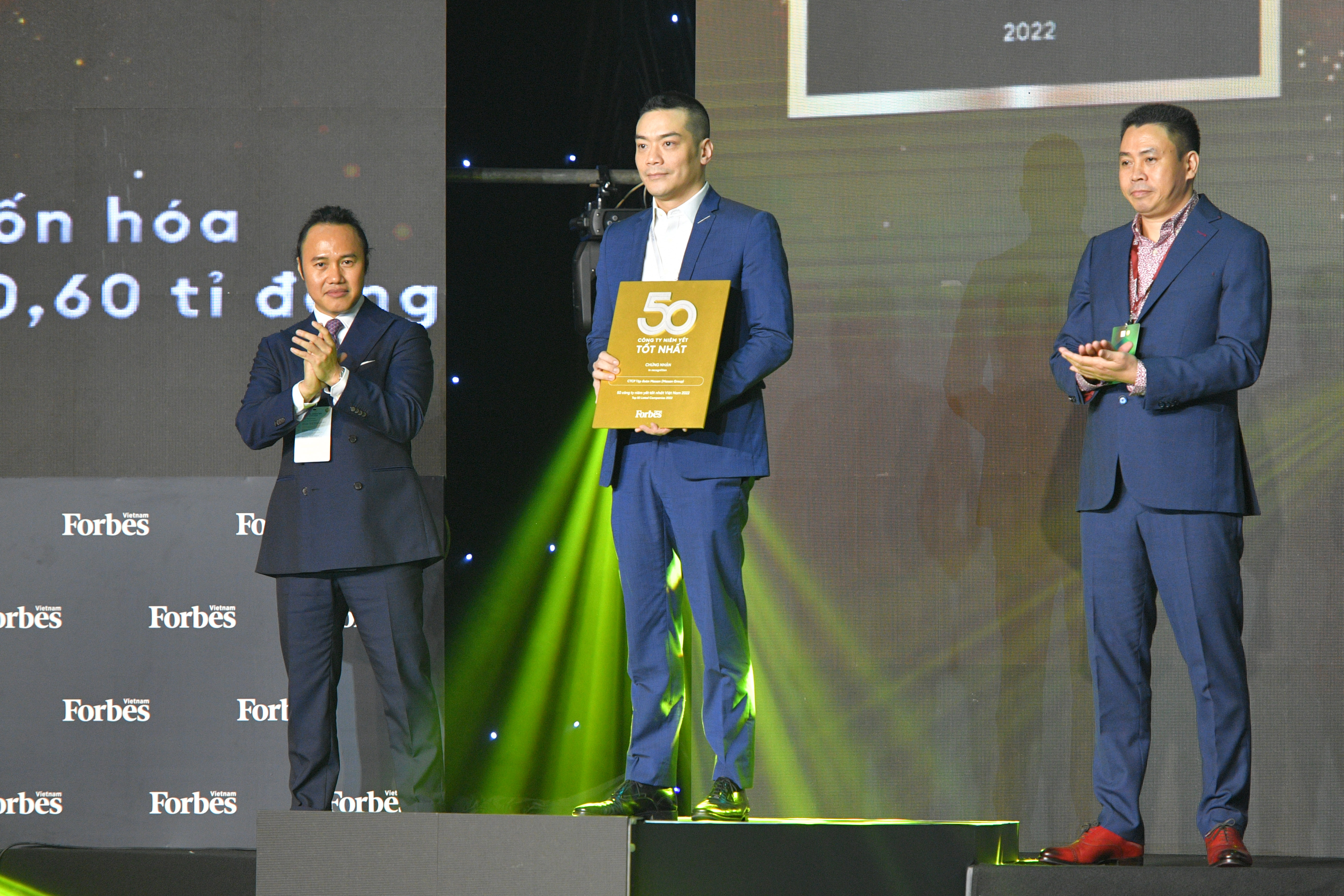 Tập đo&agrave;n Masan 10 năm liền ghi danh Top 50 C&ocirc;ng ty ni&ecirc;m yết tốt nhất Việt Nam.