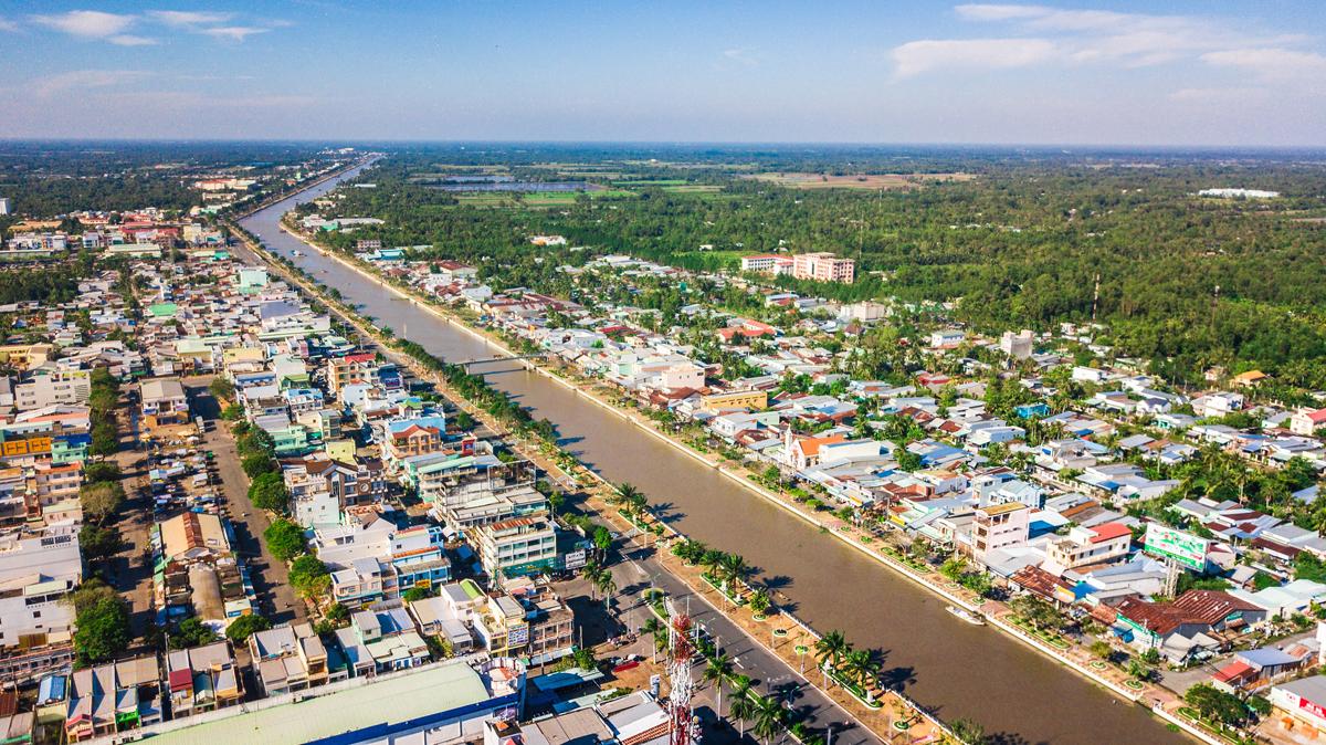Thành phố Vị Thanh là 1 trong 3 đô thị vệ tinh quan trọng của Hậu Giang.