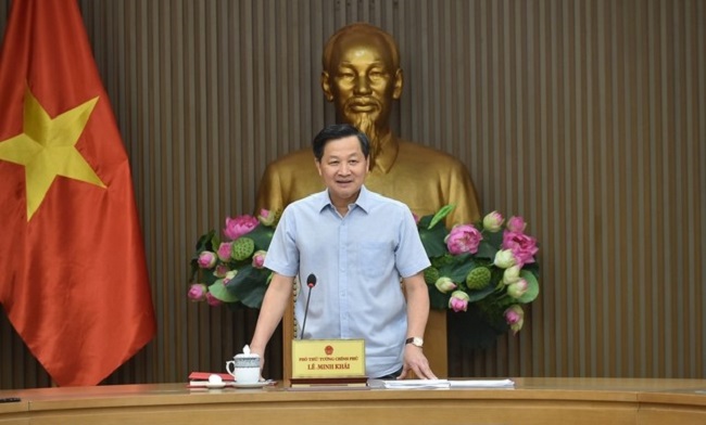 Ph&oacute; Thủ tướng L&ecirc; Minh Kh&aacute;i: 