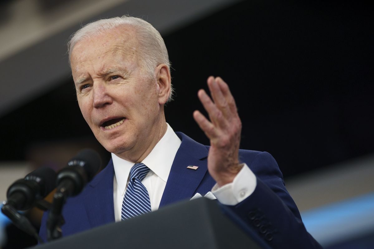Tổng thống Mỹ Joe Biden - Ảnh: Bloomberg.