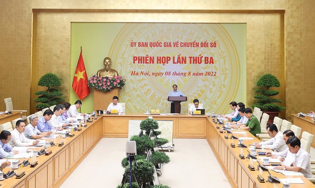 To&agrave;n cảnh cuộc họp - Ảnh: VGP