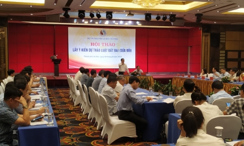 Dự thảo Luật Đất đai (sửa đổi): Băn khoăn quy mô đấu thầu dự án trên 100 ha