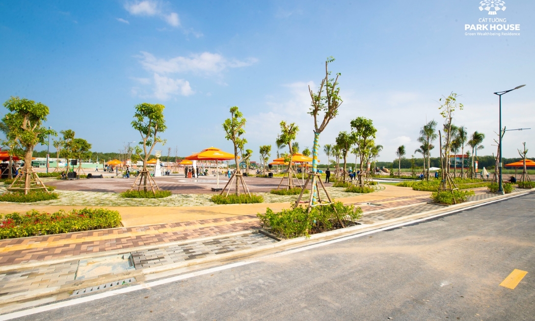 Cát Tường Park House với tiến độ thi công thần tốc.
