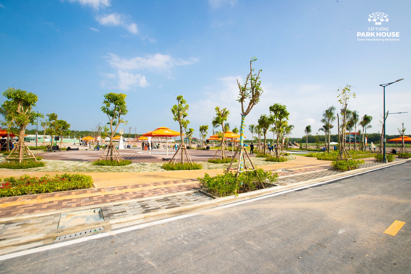 Cát Tường Park House với tiến độ thi công thần tốc.