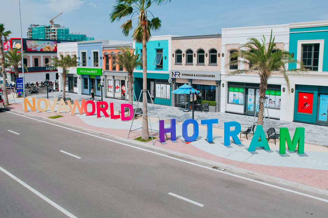 Loạt thương hiệu quốc tế quy tụ tại NovaWorld Ho Tram.