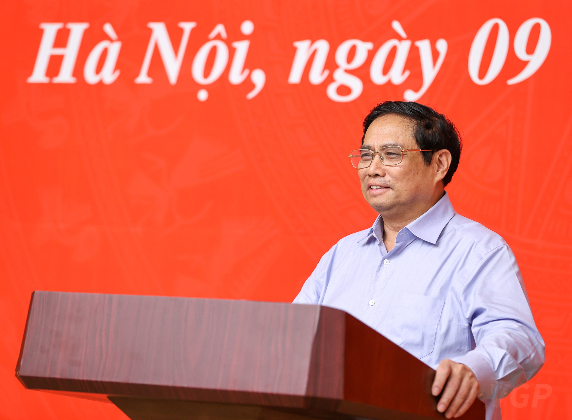 Thủ tướng phát biểu kết luận Hội nghị - Ảnh: VGP