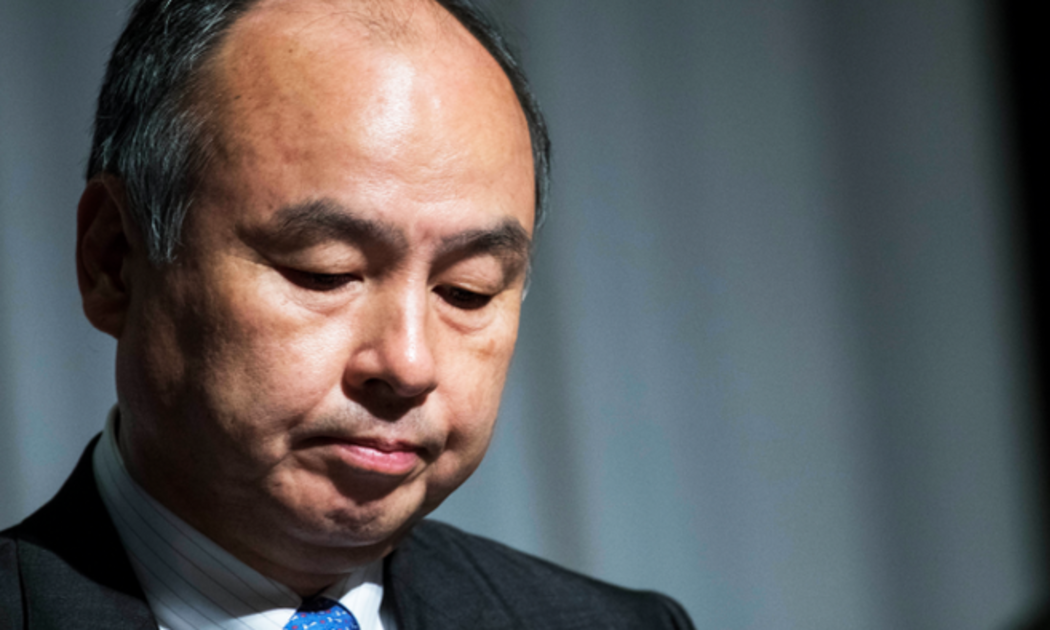 Chủ tịch, CEO tập đoàn SoftBank - ông Masayoshi Son - có bài phát biểu với giọng điệu bi quan ngày 8/8 khi tập đoàn công bố kết quả kinh doanh quý 2 - Ảnh: Nikkei Asia