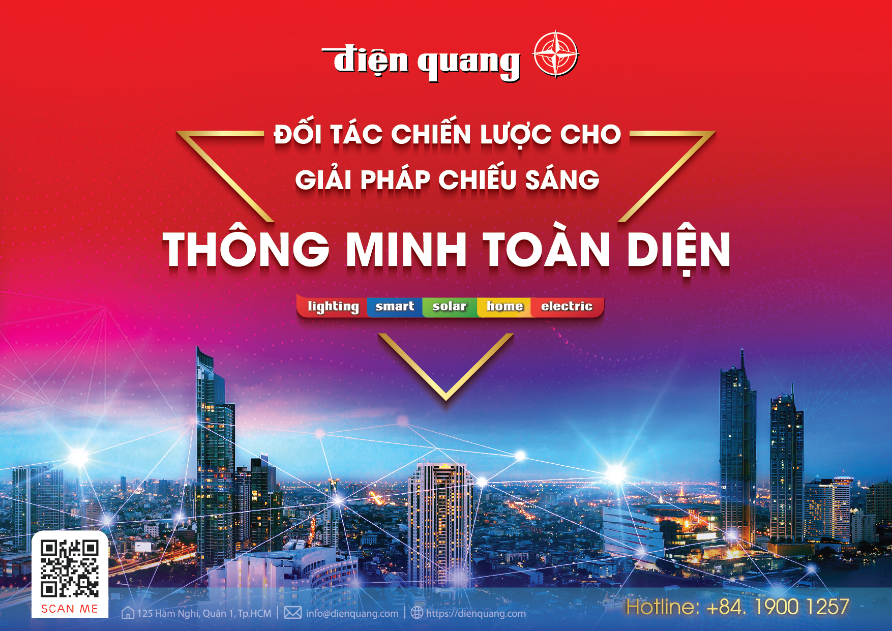 Điện Quang - nhà tư vấn và cung cấp các giải pháp tích hợp thông minh toàn diện “All-in-one” cho các công trình.