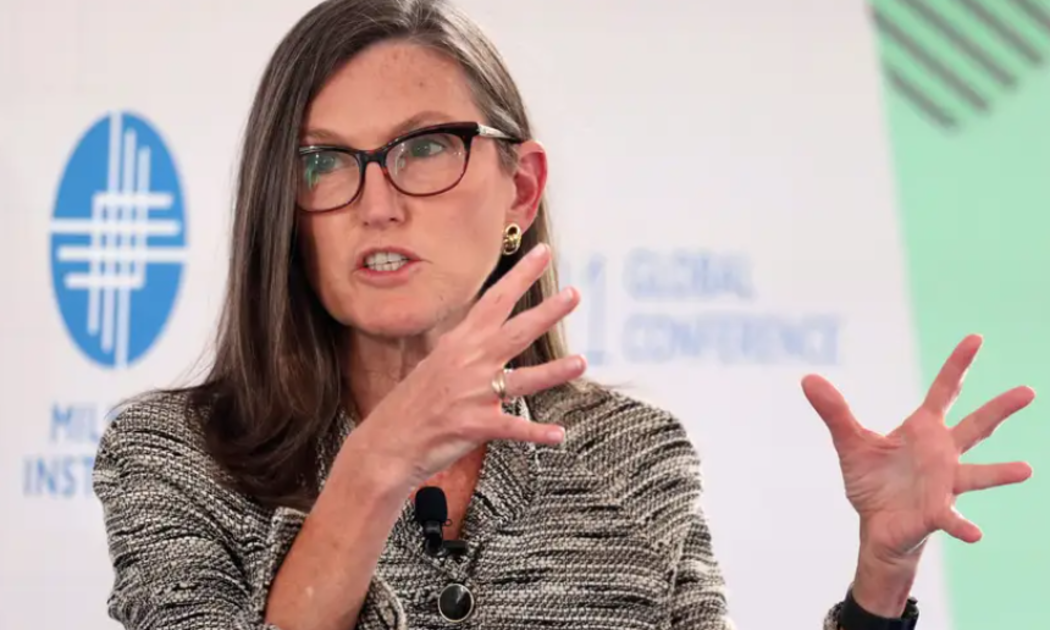 Nhà quản lý quỹ Cathie Wood - Ảnh: Getty Images